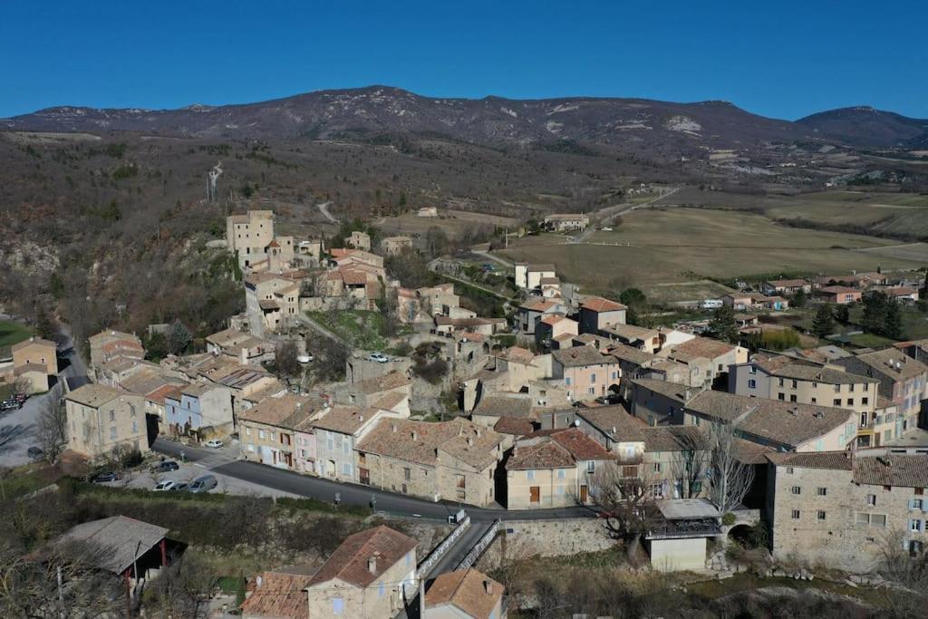 Gite Confortable Village Medieval Sainte-Jalle Baronnies Provencales Екстер'єр фото